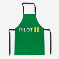 Thumbnail for Pilot & Stripes (4 Lines) Designed Kitchen Aprons