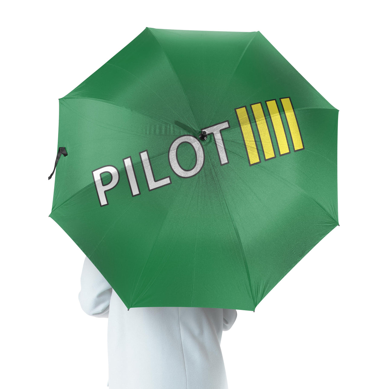 Pilot & Stripes (4 Lines) Designed Umbrella