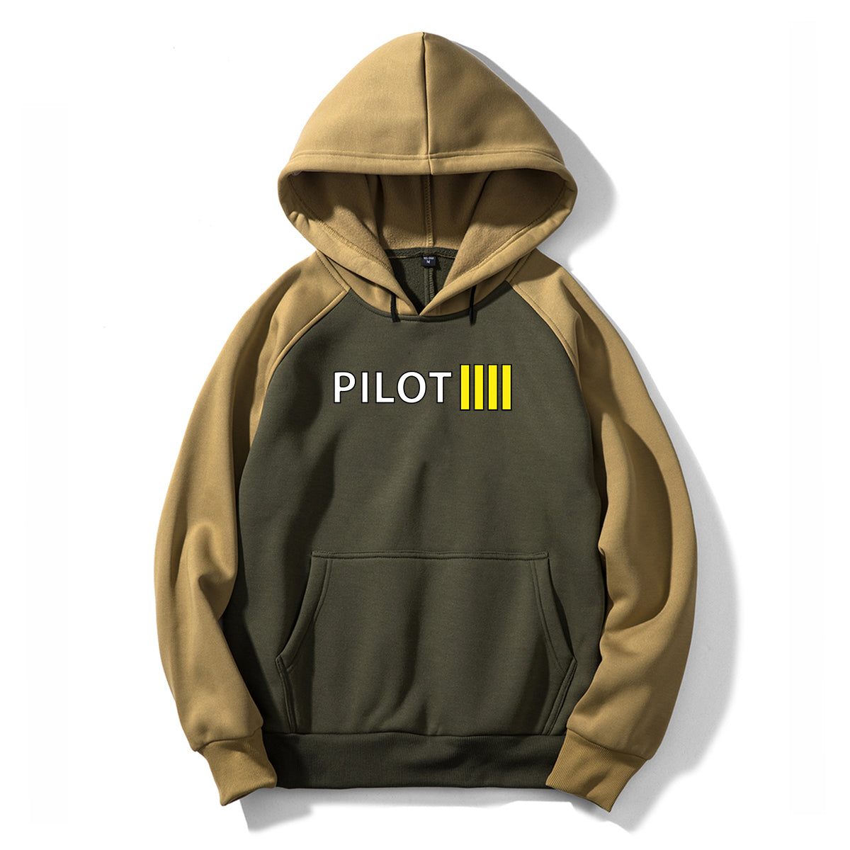 Pilot & Stripes (4 Lines) Designed Colourful Hoodies