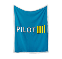 Thumbnail for Pilot & Stripes (4 Lines) Designed Bed Blankets & Covers