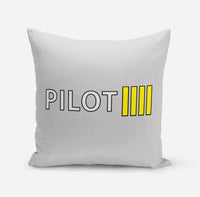 Thumbnail for Pilot & Stripes (4 Lines) Designed Pillows