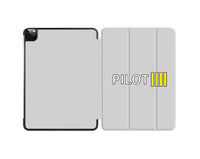 Thumbnail for Pilot & Stripes (4 Lines) Designed iPad Cases