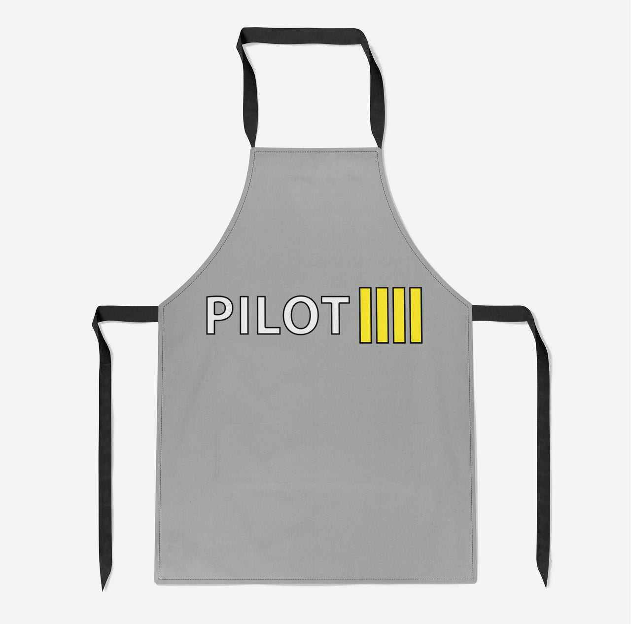 Pilot & Stripes (4 Lines) Designed Kitchen Aprons