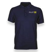 Thumbnail for Pilot & Stripes (4 Lines) Designed Polo T-Shirts