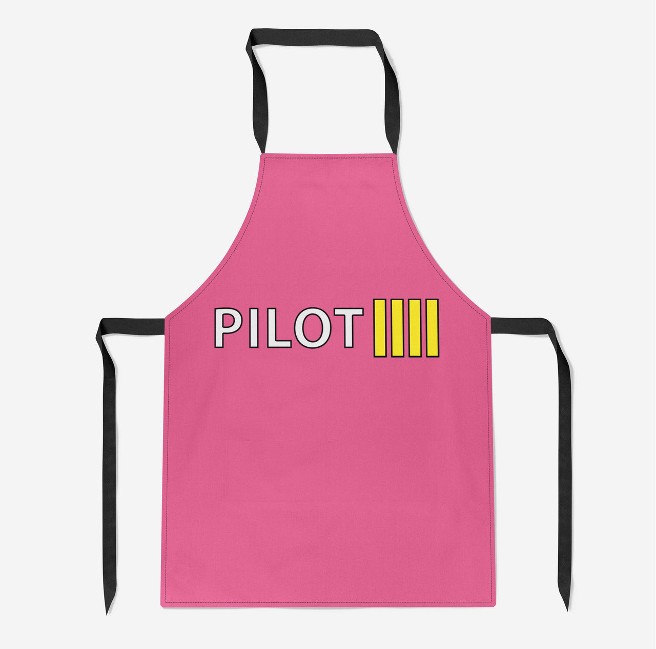 Pilot & Stripes (4 Lines) Designed Kitchen Aprons