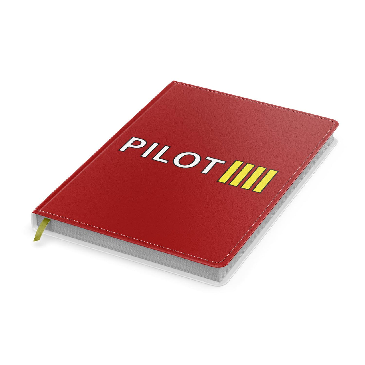 Pilot & Stripes (4 Lines) Designed Notebooks