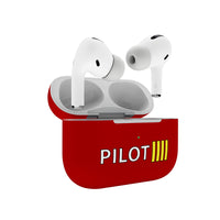 Thumbnail for Pilot & Stripes (4 Lines) Designed AirPods  Cases