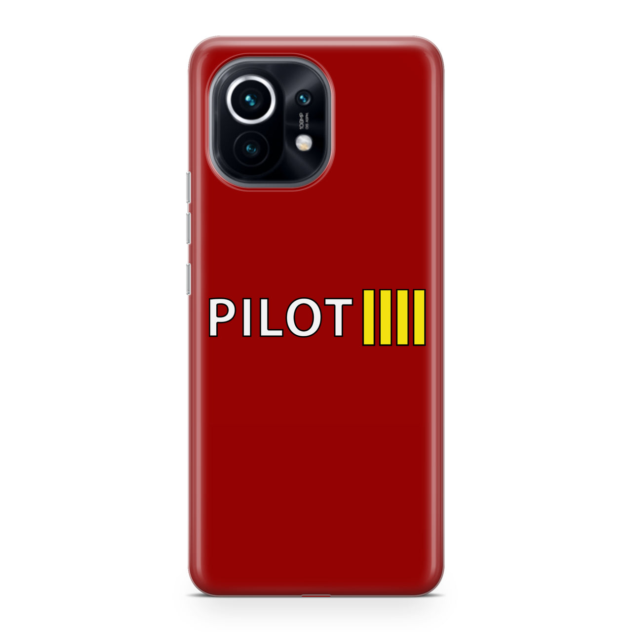 Pilot & Stripes (4 Lines) Designed Xiaomi Cases