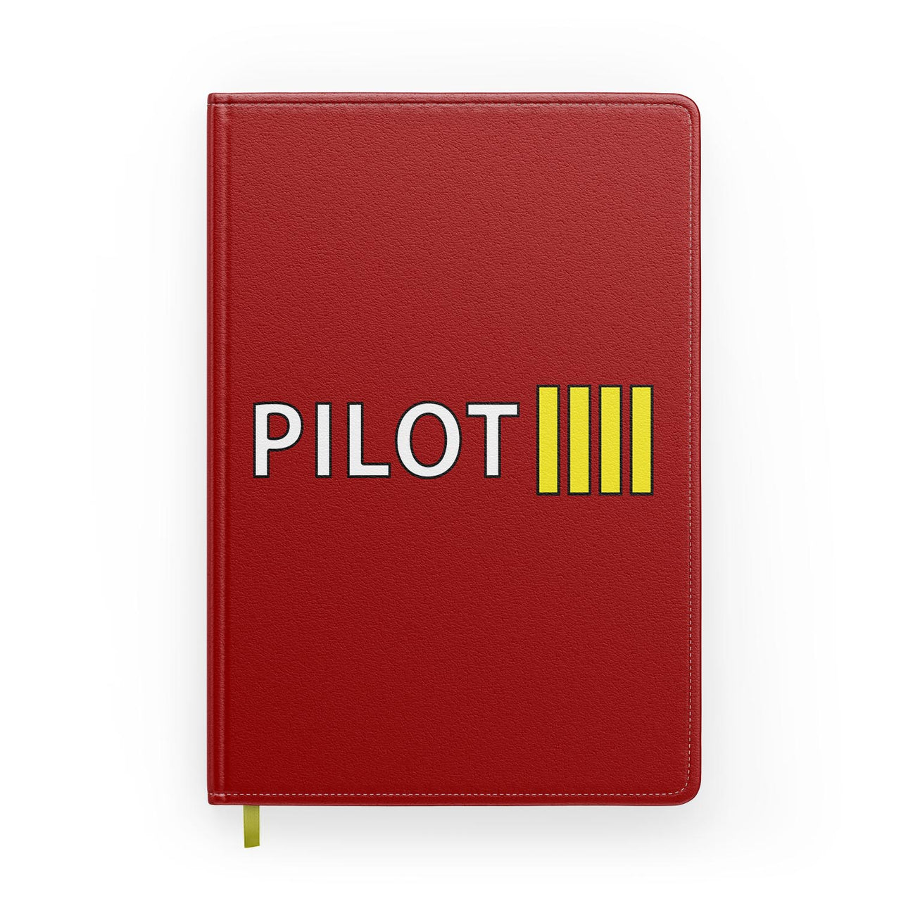 Pilot & Stripes (4 Lines) Designed Notebooks