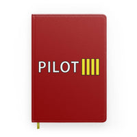 Thumbnail for Pilot & Stripes (4 Lines) Designed Notebooks