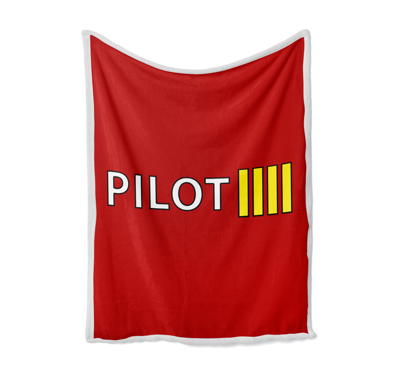 Pilot & Stripes (4 Lines) Designed Bed Blankets & Covers