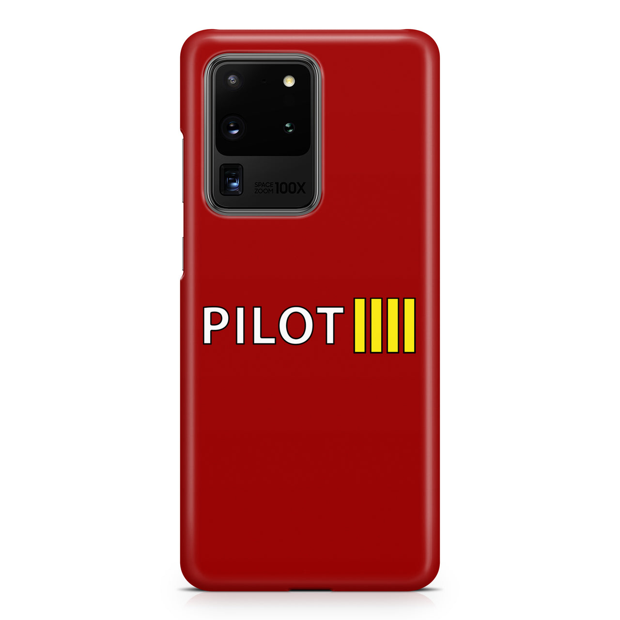 Pilot & Stripes (4 Lines) Samsung A Cases
