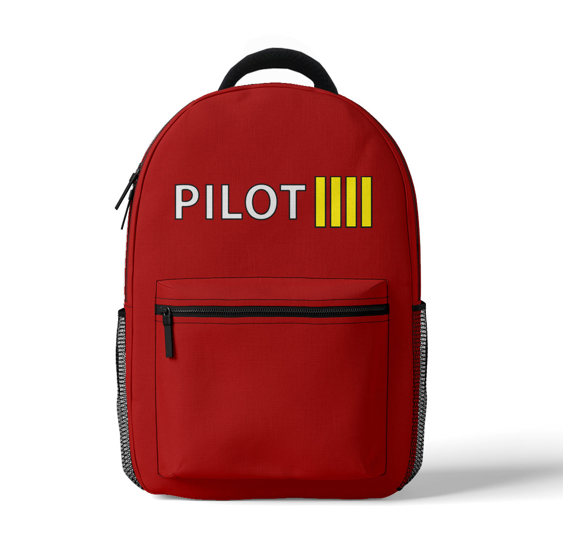 Pilot & Stripes (4 Lines) Designed 3D Backpacks