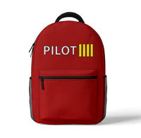 Thumbnail for Pilot & Stripes (4 Lines) Designed 3D Backpacks