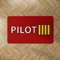 Thumbnail for Pilot & Stripes (4 Lines) Designed Carpet & Floor Mats