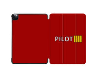 Thumbnail for Pilot & Stripes (4 Lines) Designed iPad Cases