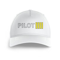 Thumbnail for Pilot & Stripes (4 Lines) Printed Hats