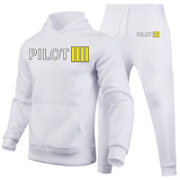 Thumbnail for Pilot & Stripes (4 Lines) Designed Hoodies & Sweatpants Set
