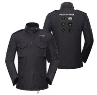 Thumbnail for Pilot's 6 Pack Designed Military Coats