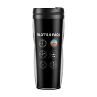 Thumbnail for Pilot's 6 Pack Designed Travel Mugs