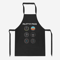 Thumbnail for Pilot's 6 Pack Designed Kitchen Aprons