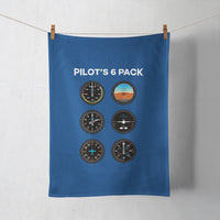 Thumbnail for Pilot's 6 Pack Designed Towels