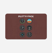 Thumbnail for Pilot's 6 Pack Designed Bath Mats