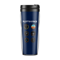 Thumbnail for Pilot's 6 Pack Designed Travel Mugs