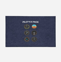 Thumbnail for Pilot's 6 Pack Designed Door Mats