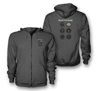 Thumbnail for Pilot's 6 Pack Designed Zipped Hoodies