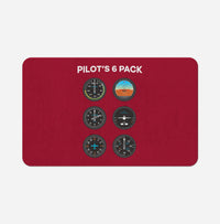 Thumbnail for Pilot's 6 Pack Designed Bath Mats