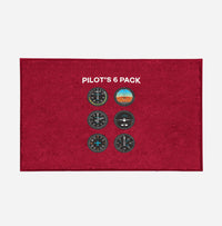Thumbnail for Pilot's 6 Pack Designed Door Mats