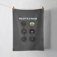 Thumbnail for Pilot's 6 Pack Designed Towels