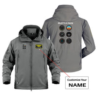 Thumbnail for Pilot's 6 Pack Designed Military Jackets (Customizable)