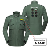 Thumbnail for Pilot's 6 Pack Designed Military Coats