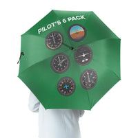 Thumbnail for Pilot's 6 Pack Designed Umbrella