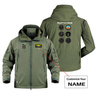 Thumbnail for Pilot's 6 Pack Designed Military Jackets (Customizable)