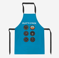 Thumbnail for Pilot's 6 Pack Designed Kitchen Aprons
