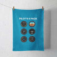 Thumbnail for Pilot's 6 Pack Designed Towels