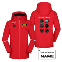 Thumbnail for Pilot's 6 Pack Designed Rain Coats & Jackets
