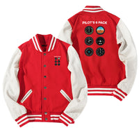 Thumbnail for Pilot's 6 Pack Designed Baseball Style Jackets