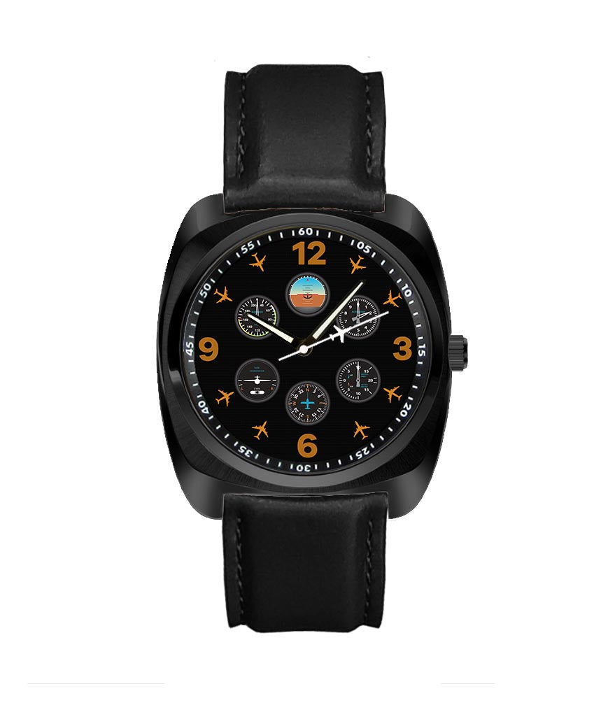 Pilot's Six Pack Designed Luxury Watches