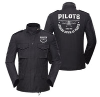 Thumbnail for Pilots Looking Down at People Since 1903 Designed Military Coats