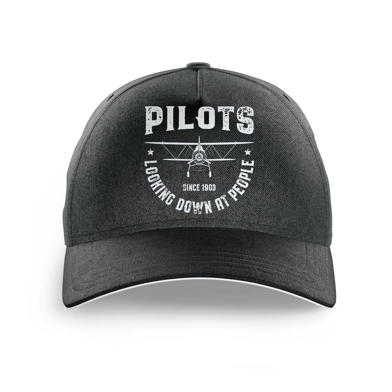 Pilots Looking Down at People Since 1903 Printed Hats