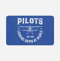Thumbnail for Pilots Looking Down at People Since 1903 Designed Bath Mats