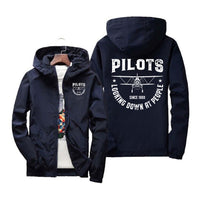 Thumbnail for Pilots Looking Down at People Since 1903 Designed Windbreaker Jackets