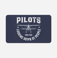 Thumbnail for Pilots Looking Down at People Since 1903 Designed Bath Mats