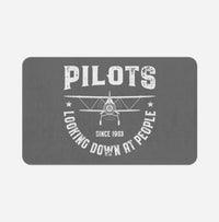 Thumbnail for Pilots Looking Down at People Since 1903 Designed Bath Mats