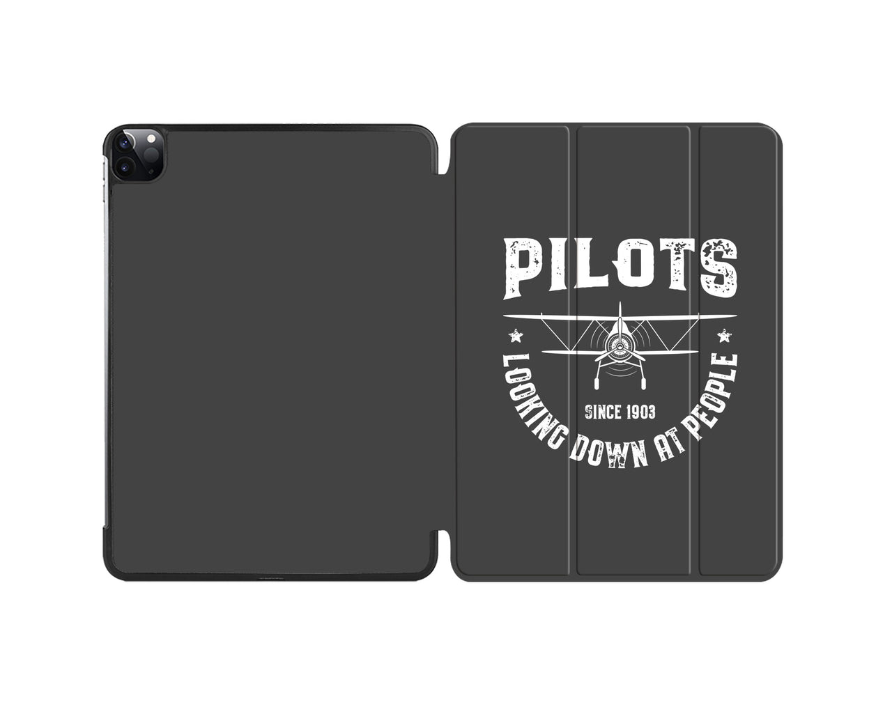 Pilots Looking Down at People Since 1903 Designed iPad Cases
