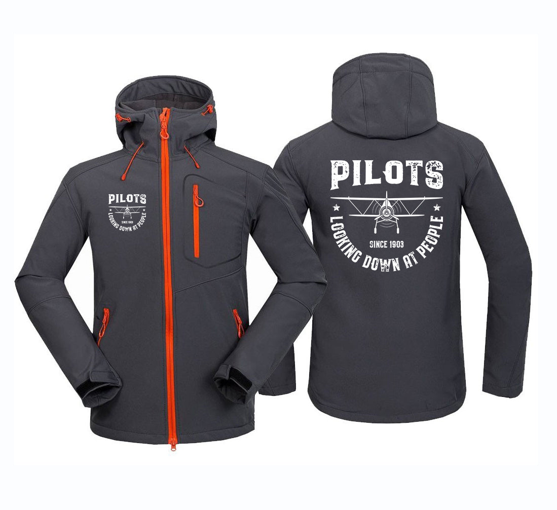 Pilots Looking Down at People Since 1903 Polar Style Jackets